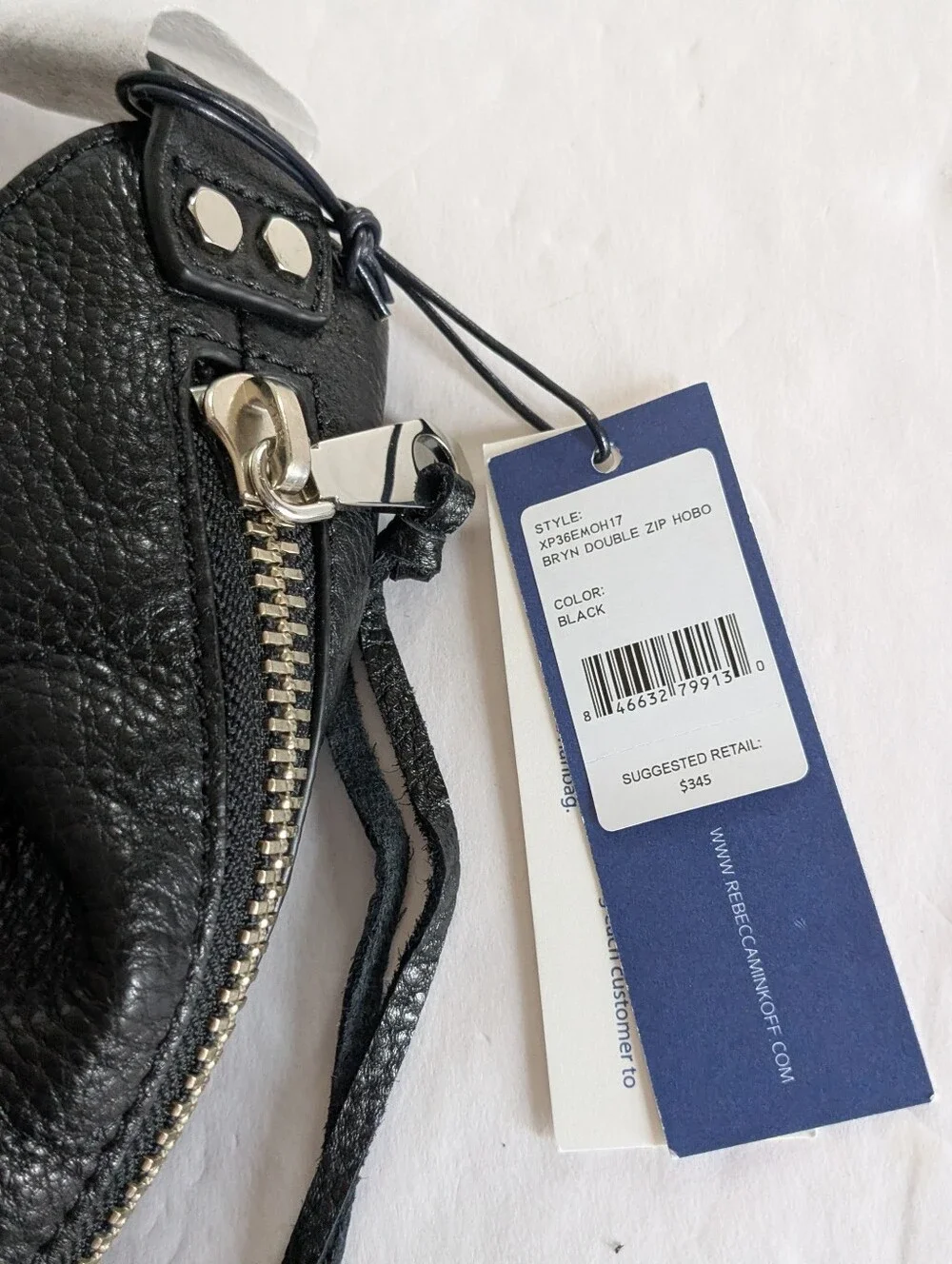 Rebecca Minkoff Double Zip Hobo Bag